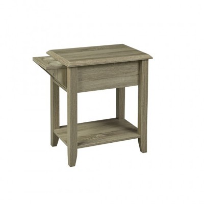  TELEPHONE STAND DARK TAUPE